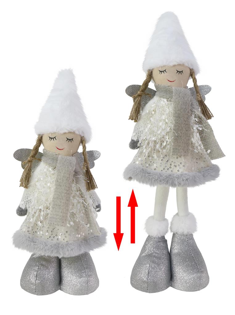 Christmas Extendable Standing Fairy ( 40cm - 50cm ) - Click Image to Close