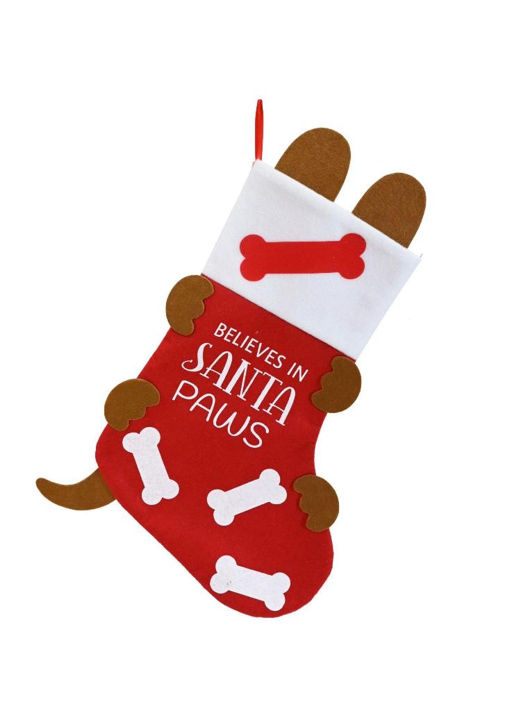 Felt Pet Stocking 27X45Cm - Click Image to Close