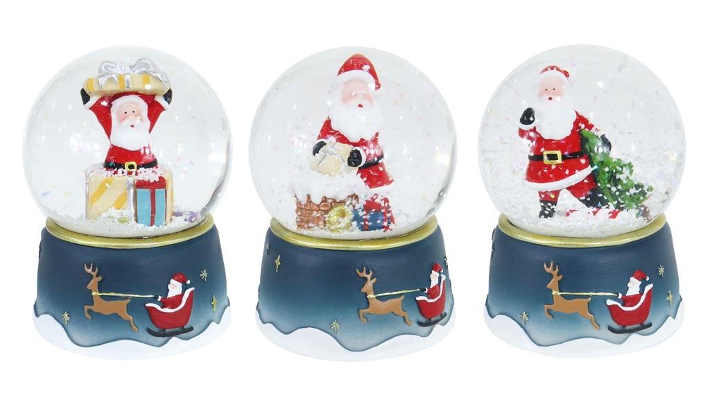 Santa Waterball 65Mm - Click Image to Close