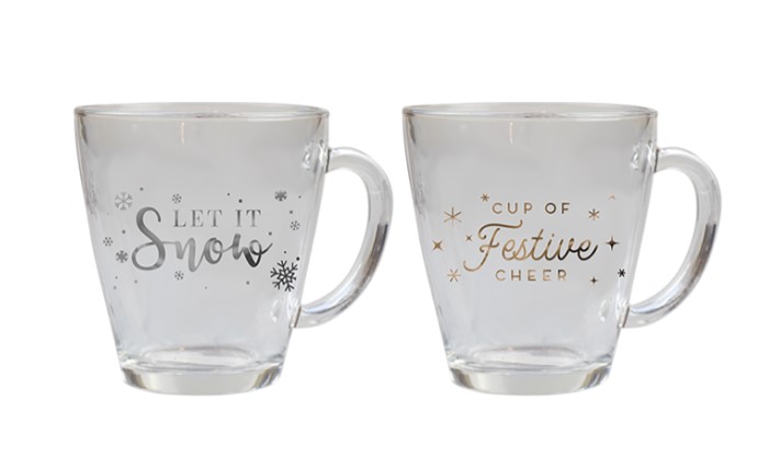Christmas Mulled Wine Glass Mug - Click Image to Close