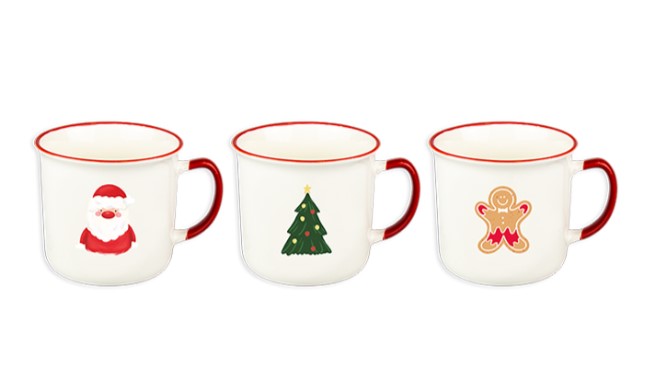 Christmas Mug 300ml ( Various Designs ) - Click Image to Close