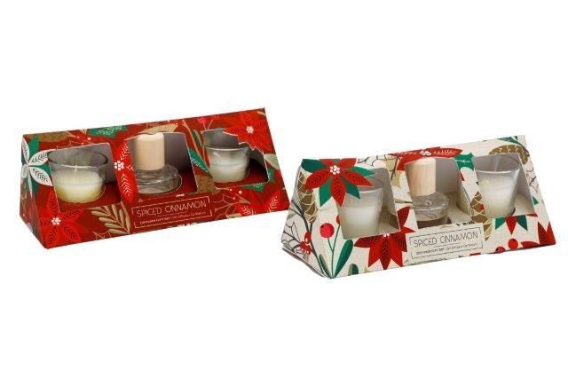 Christmas Diffuser Candle Gift Set 50ML - Click Image to Close