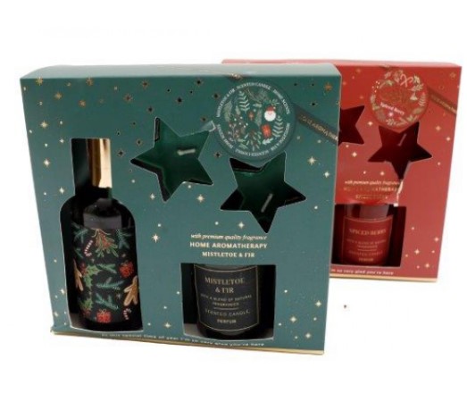 Premium Spray & Candle Giftset 100ML - Click Image to Close