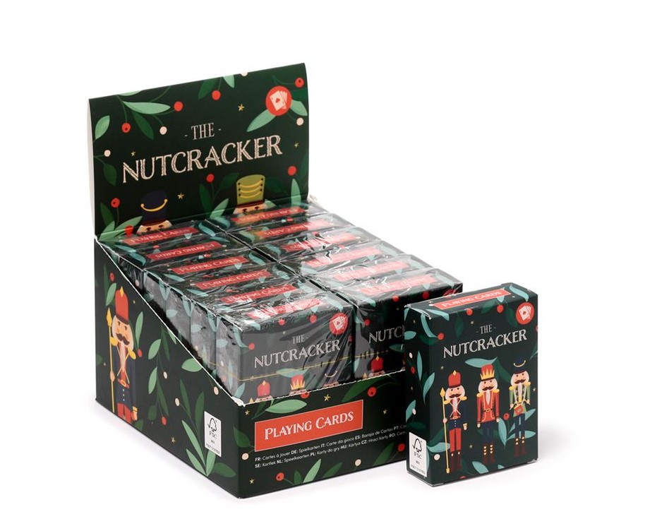 Christmas Nutcracker Standard Playing Card Deck - Click Image to Close