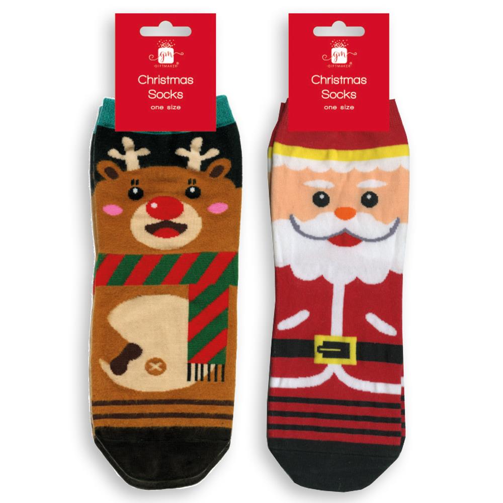 Christmas Kids Character Christmas Socks ( One Size ) - Click Image to Close
