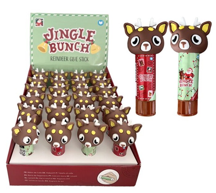 Jingle Bunch Christmas Glue Stick - Click Image to Close
