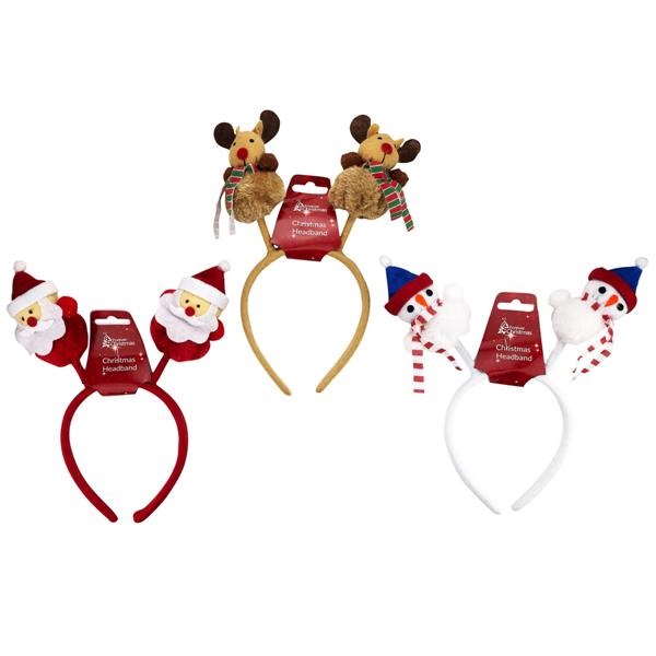 Xmas Headband ( Assorted Designs ) - Click Image to Close