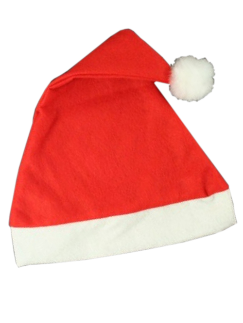 Budget Felt Adult Santa Hat - Click Image to Close