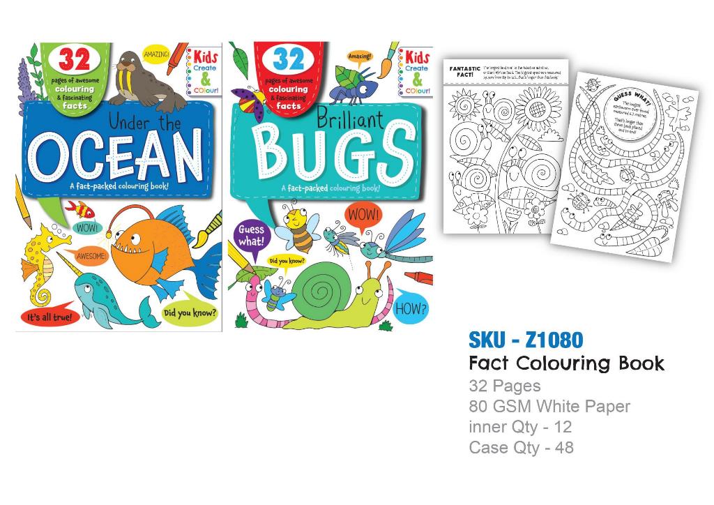 Fact Coloring Book (ZERO VAT) - Click Image to Close