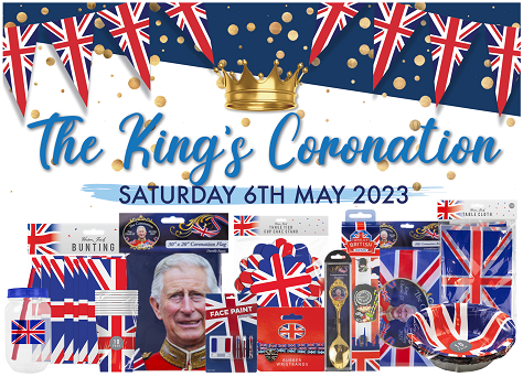New King Coronation Products 2023 - Click Here
