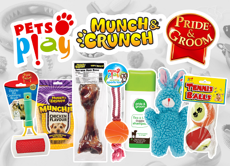 New Pets Play, Food & Grooming Products - Click Here